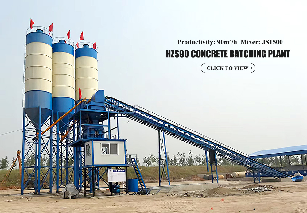 HZS90 Concrete Batching Plant